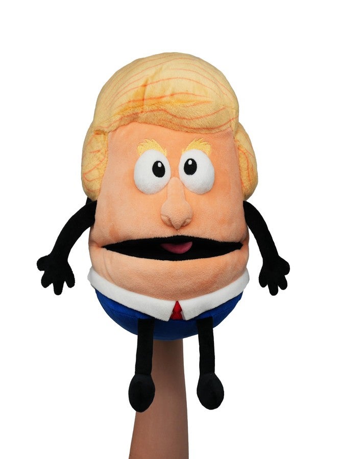GOOFBALLS Funny Trump Hand Puppet - Cute and Hilarious Political Gag Gift for Adults & Kids - Expressive President Toy for Comedy, Pranks, Parties, and Collectors - Image 4